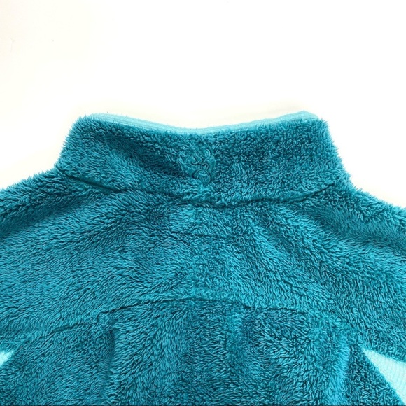 Browning Rare Pile Fleece Zip Jacket Teal Green - Picture 7 of 9